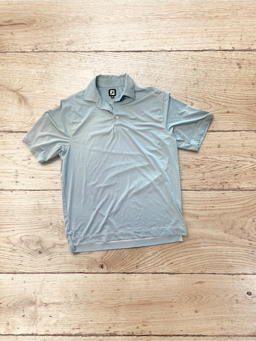 FootJoy Light Blue Men's Golf Polo